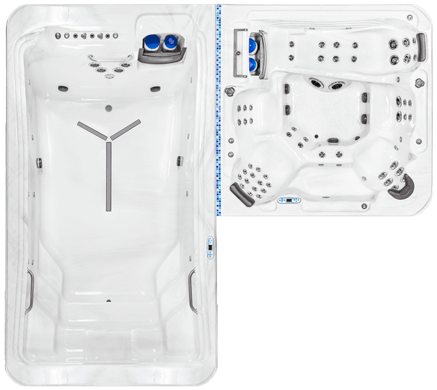 TidalFit "DTL-8" swim spa