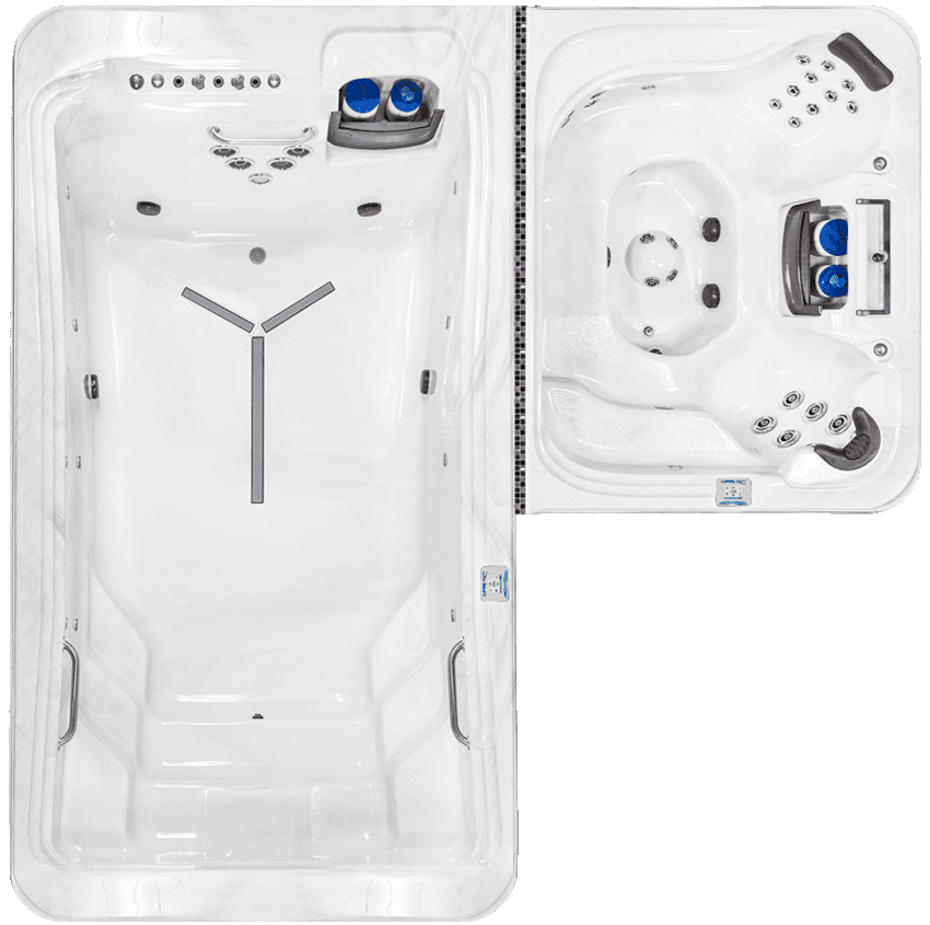 TidalFit "DTL-6" swim spa